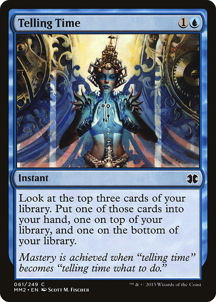 Telling Time (MM2-061) - Modern Masters 2015 Foil