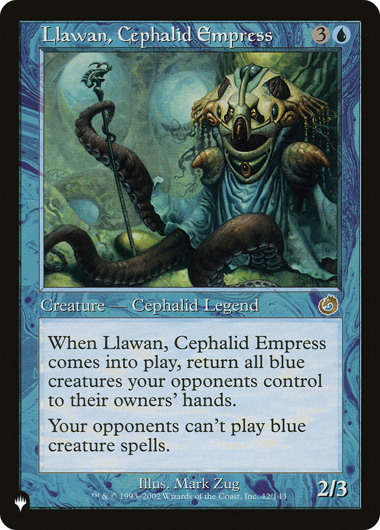 Llawan, Cephalid Empress (LIST-TOR-42) - The List