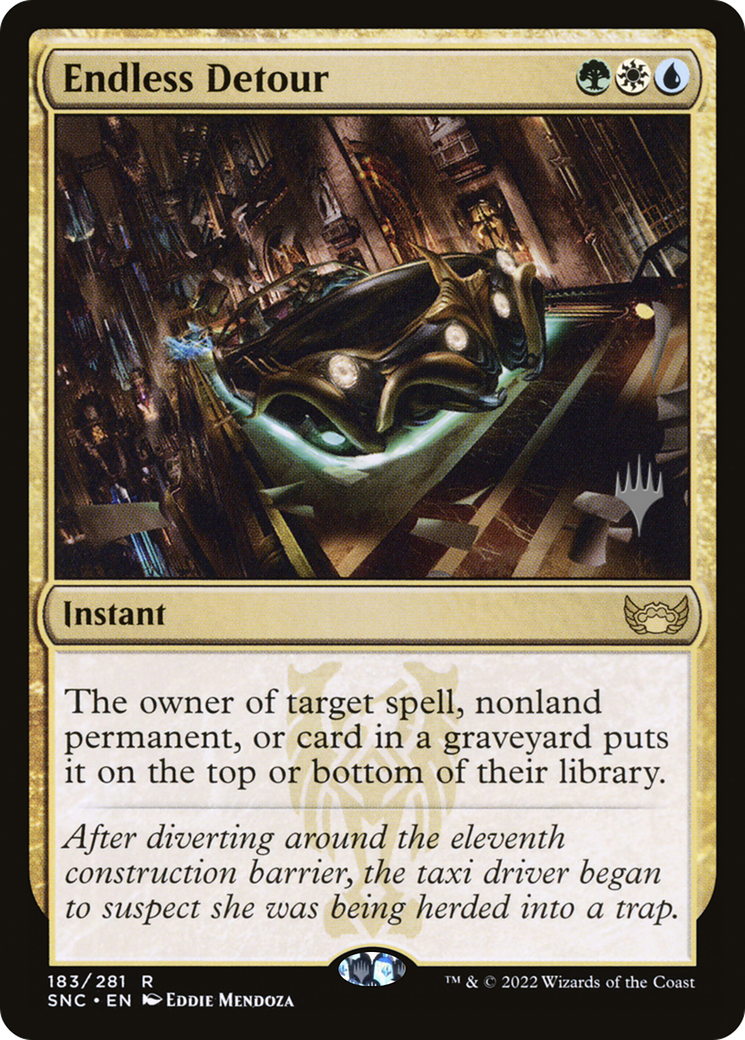 Endless Detour (PPSNC-183P) - Streets of New Capenna Promos Foil