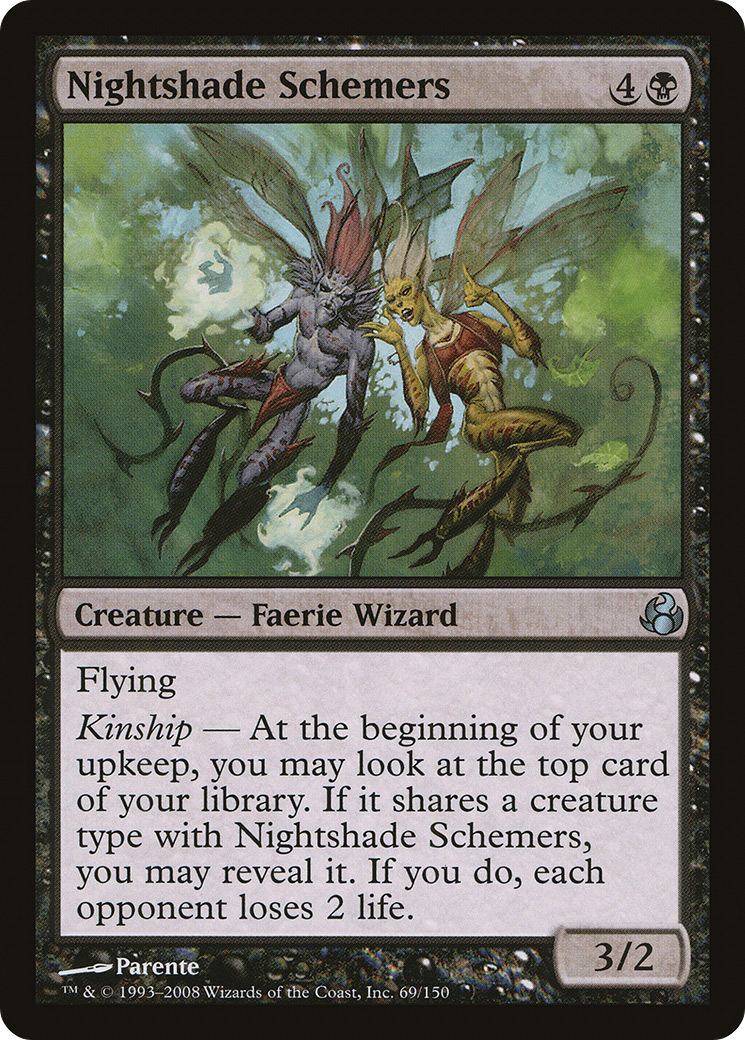 Nightshade Schemers (MOR-069) - Morningtide