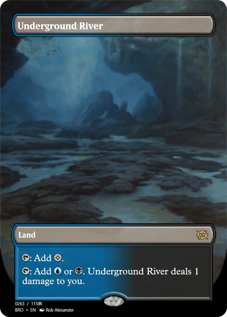 Underground River (PRM-105876) - Magic Online Promos Foil
