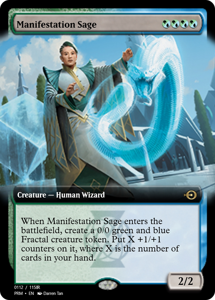 Manifestation Sage (PRM-90196) - Magic Online Promos