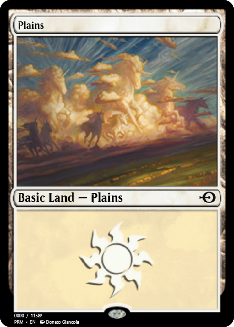 Plains (PRM-81834) - Magic Online Promos Foil