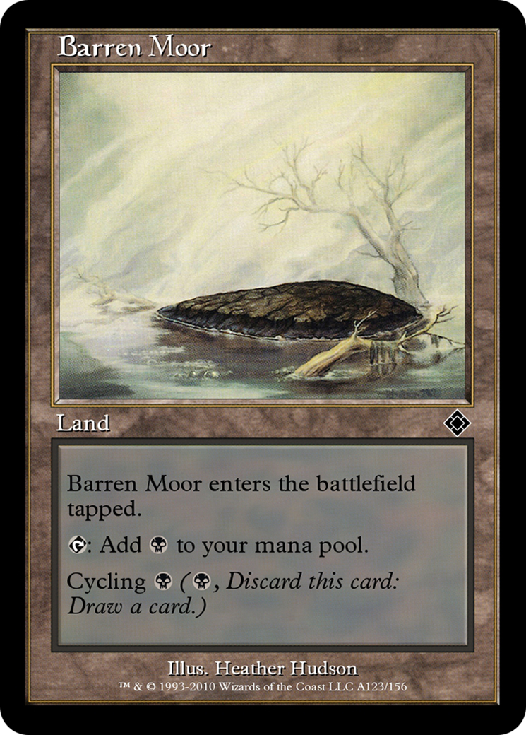 Barren Moor (TD0-A123) - Magic Online Theme Decks