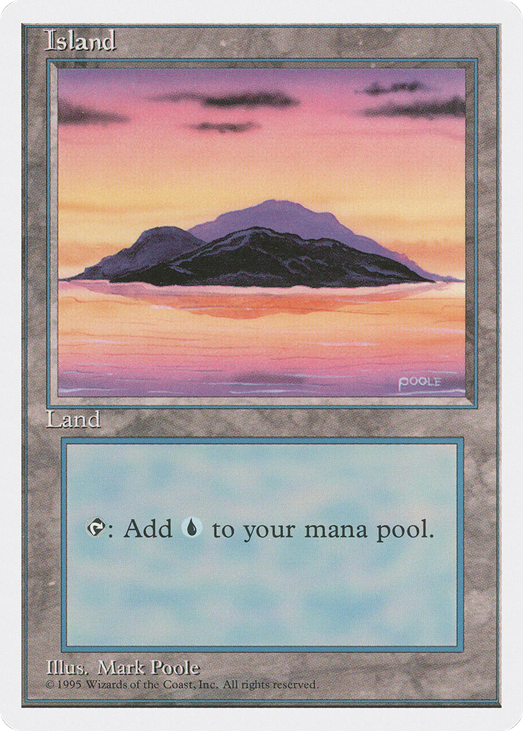 Island (A) (4ED-367) - Fourth Edition