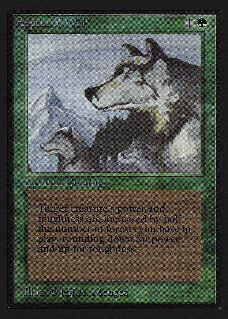Aspect of Wolf (IE) (IED-185) - Intl. Collectors' Edition