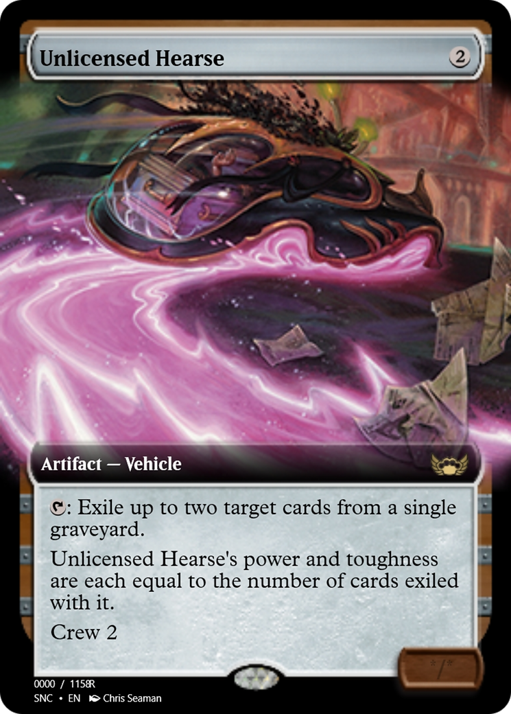 Unlicensed Hearse (PRM-99725) - Magic Online Promos