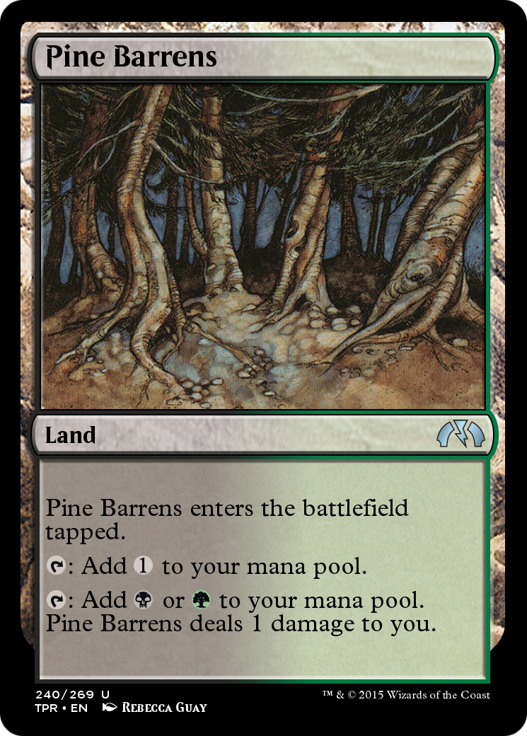 Pine Barrens (TPR-240) - Tempest Remastered Foil