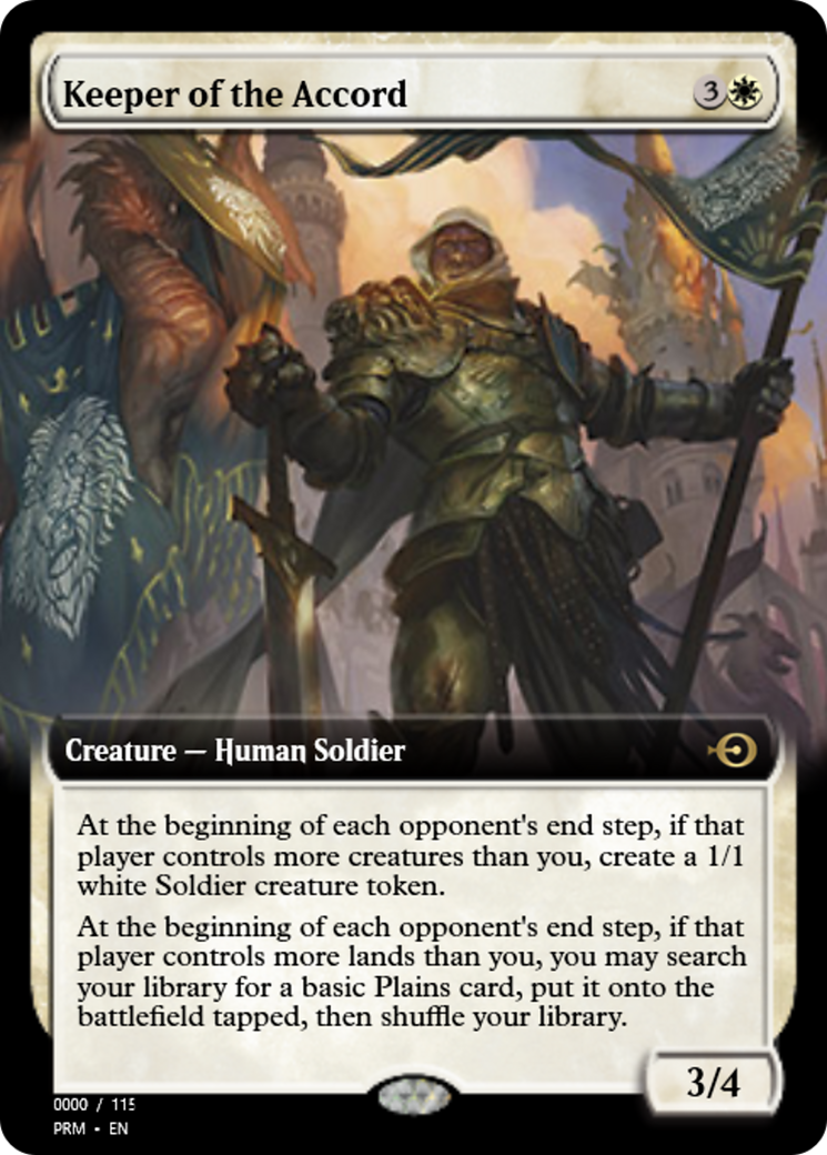 Keeper of the Accord (PRM-86016) - Magic Online Promos Foil