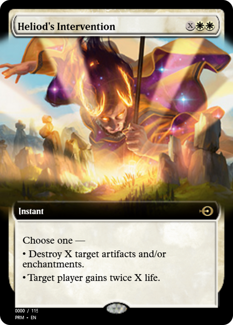 Heliod's Intervention (PRM-79903) - Magic Online Promos Foil