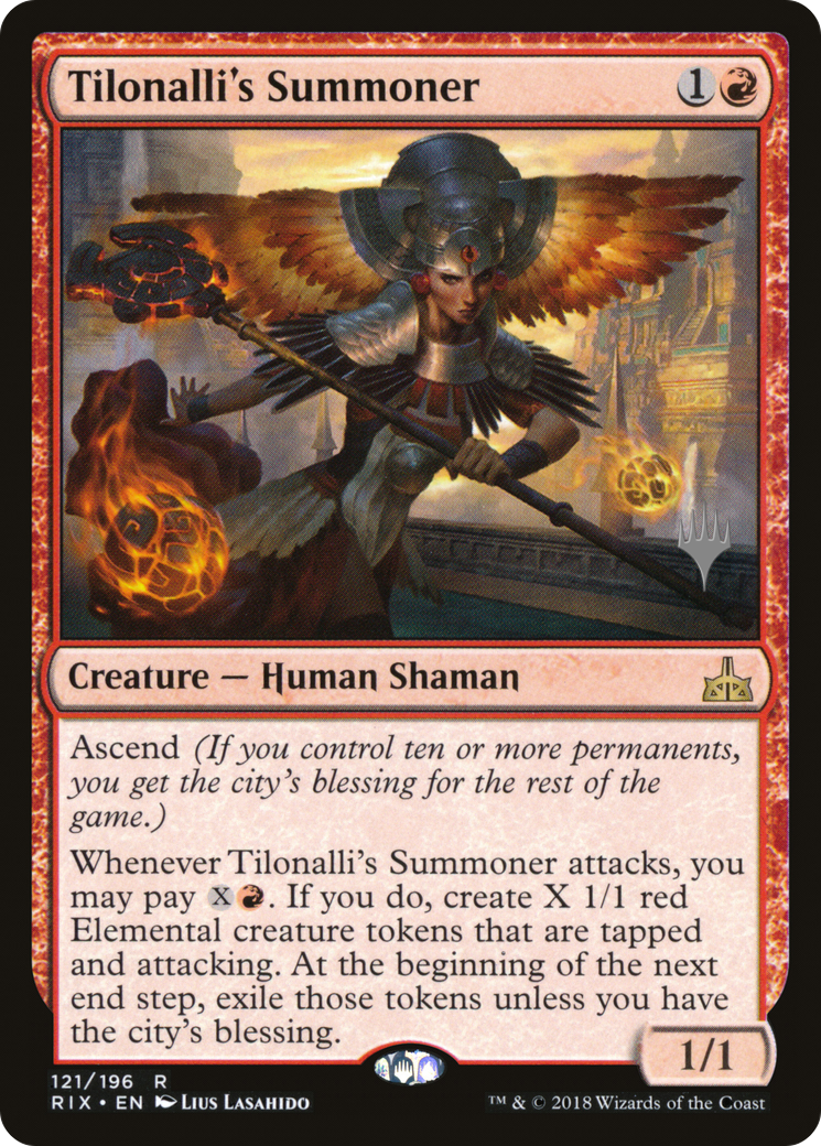 Tilonalli's Summoner (PPM20-121P) - Rivals of Ixalan Promos Foil