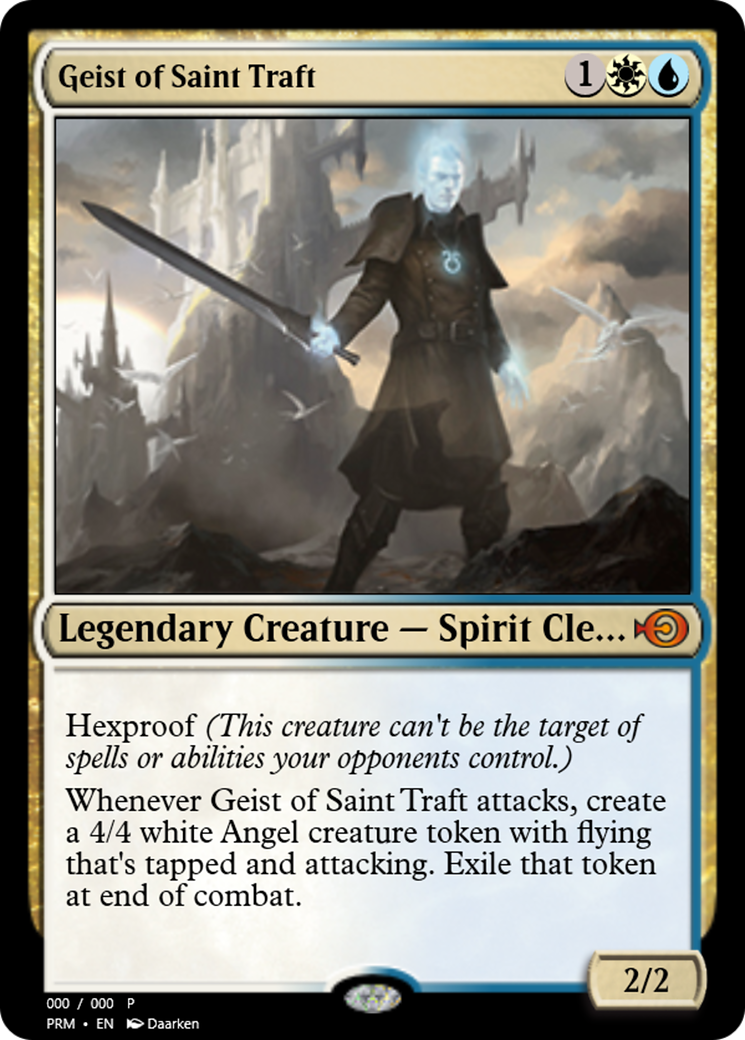 Geist of Saint Traft (PRM-60484) - Magic Online Promos Foil