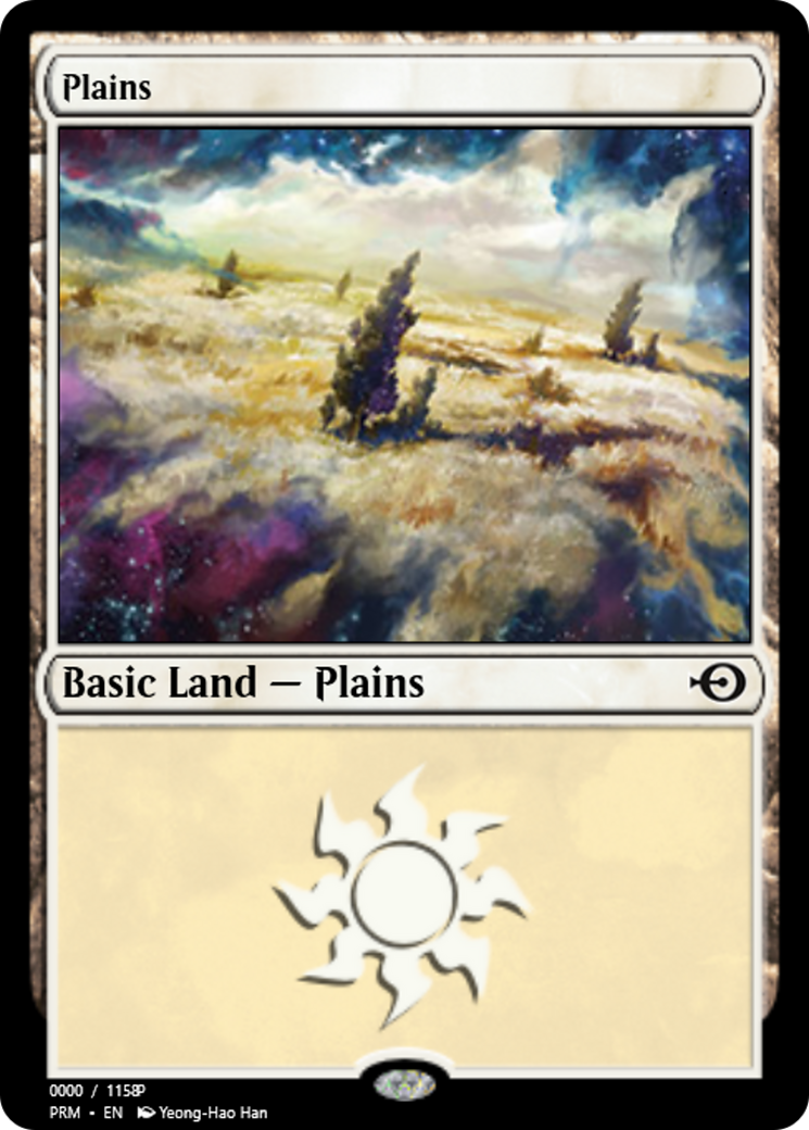 Plains (PRM-81838) - Magic Online Promos Foil