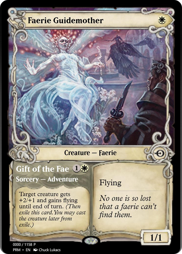 Faerie Guidemother // Gift of the Fae (PRM-78850) - Magic Online Promos