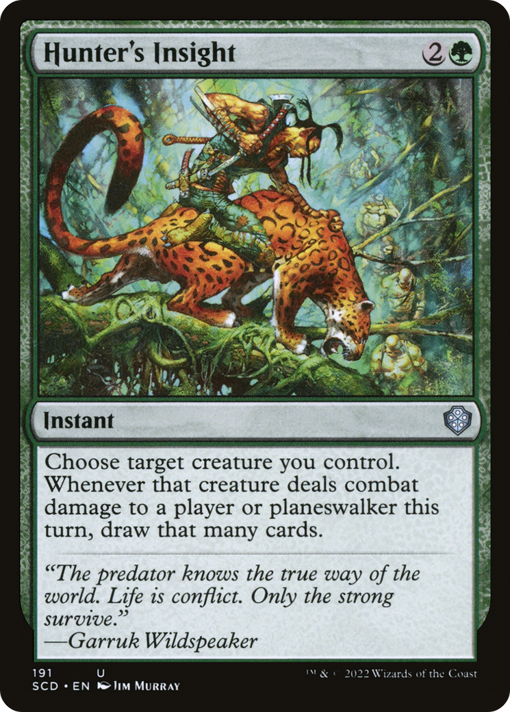 Hunter's Insight (SCD-191) - Starter Commander Decks