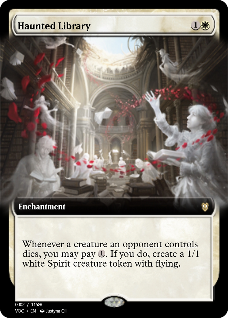 Haunted Library (PRM-95243) - Magic Online Promos Foil