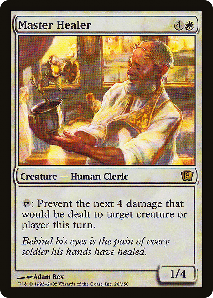 Master Healer (9ED-28★) - Ninth Edition Foil