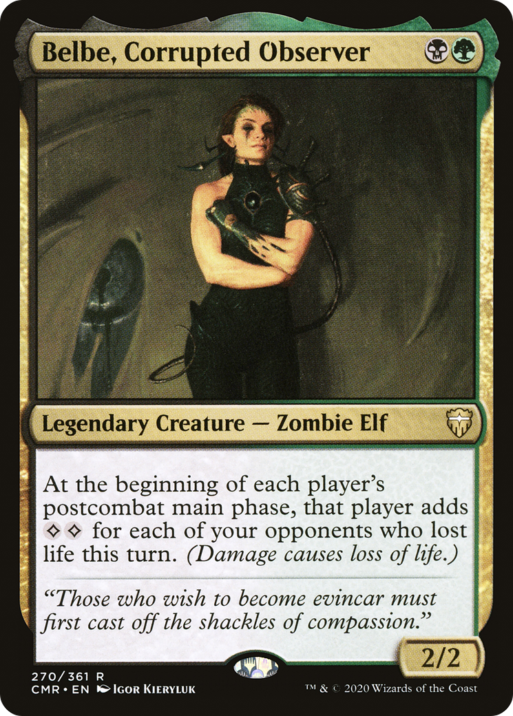 Belbe, Corrupted Observer (CMR-270) - Commander Legends