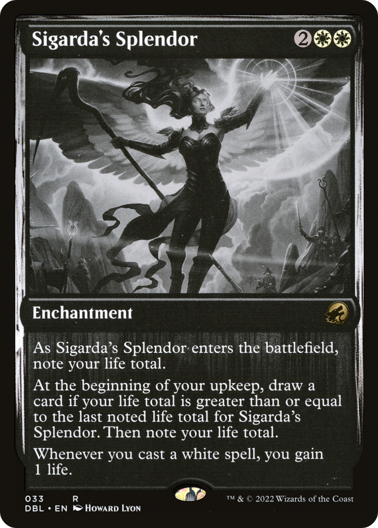 Sigarda's Splendor (DBL-033) - Innistrad: Double Feature