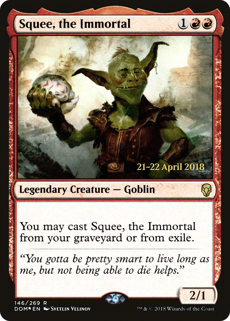 Squee, the Immortal (PRE-146S) - Dominaria Promos Foil