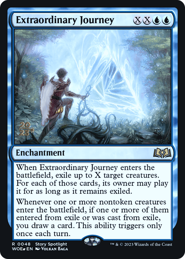 Extraordinary Journey (PRE-48S) - Wilds of Eldraine Promos Foil