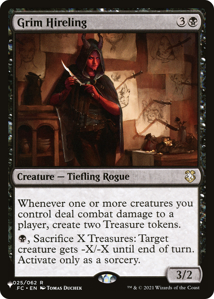 Grim Hireling (LIST-AFC-25) - The List