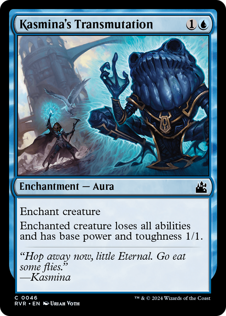 Kasmina's Transmutation (RVR-046) - Ravnica Remastered Foil