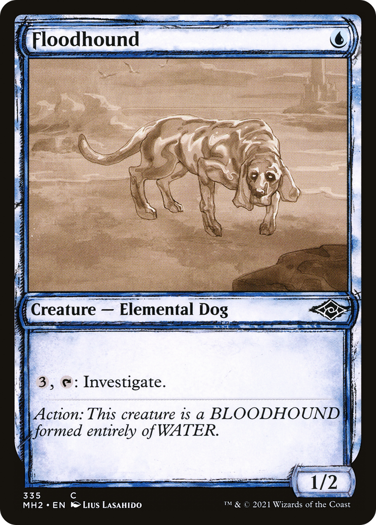 Floodhound (Showcase) (MH2-335) - Modern Horizons 2: (Showcase) Foil