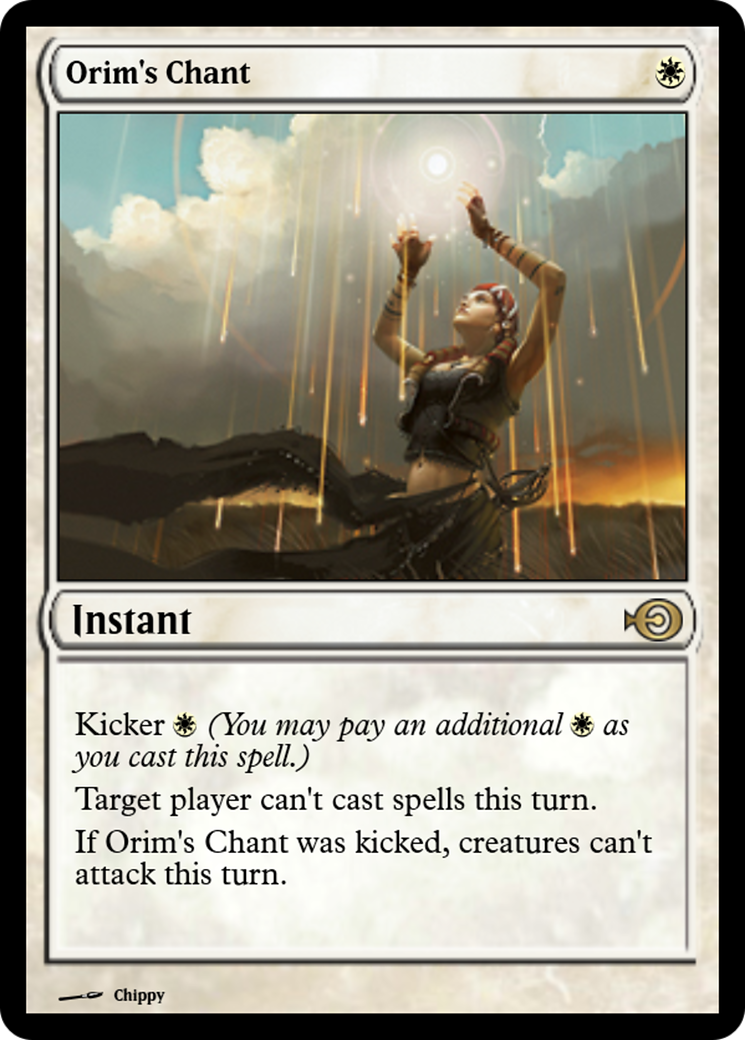 Orim's Chant (PRM-35072) - Magic Online Promos Foil