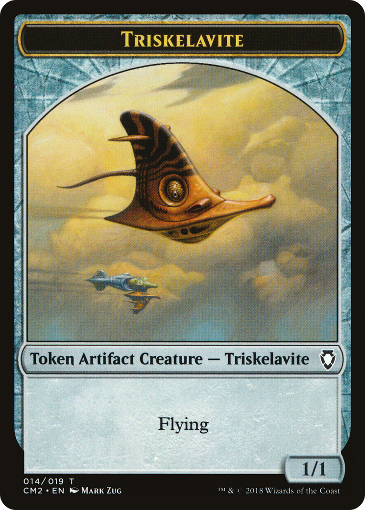 Triskelavite Token (CM2-014) - Commander Anthology Volume II Tokens