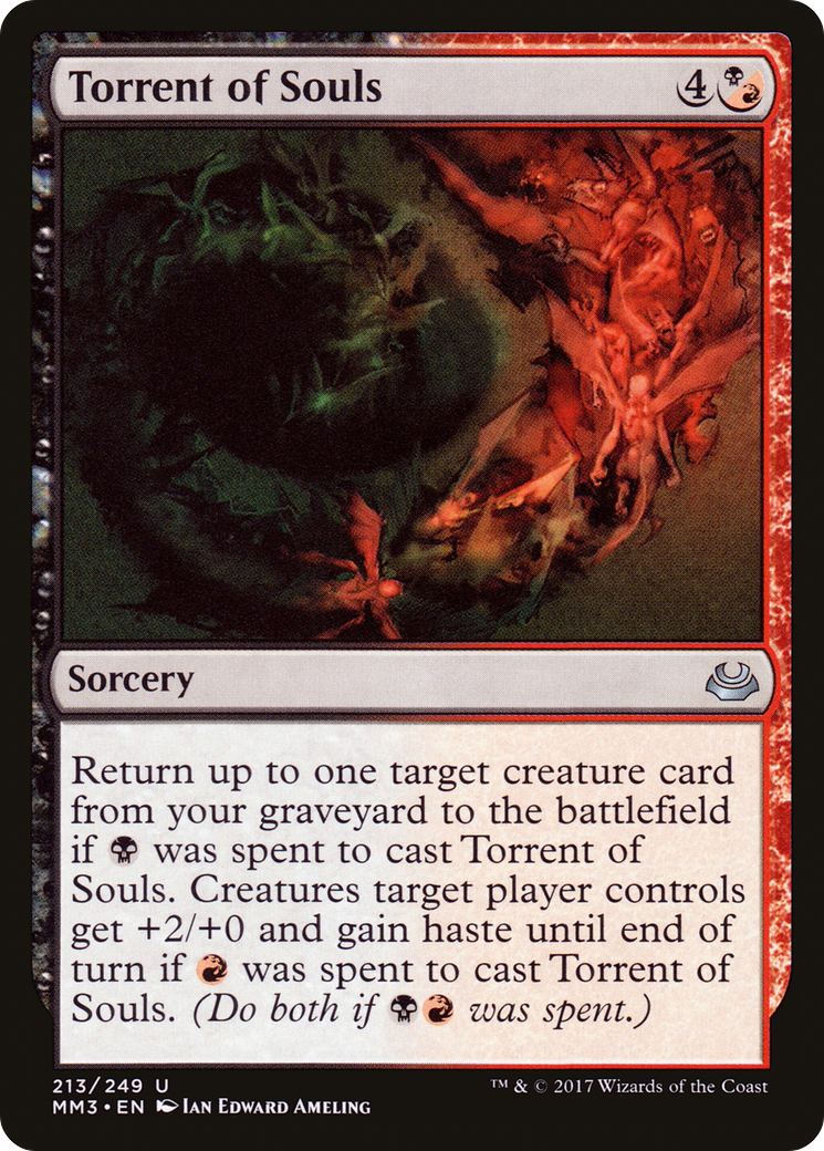 Torrent of Souls (MM3-213) - Modern Masters 2017