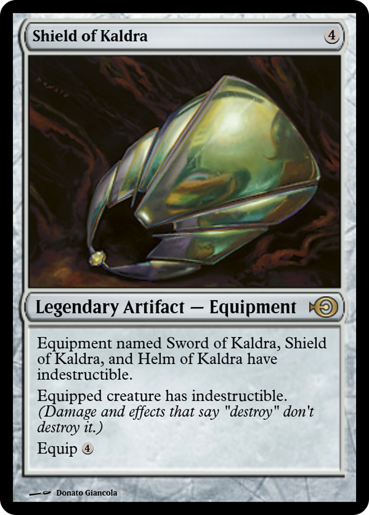 Shield of Kaldra (PRM-31985) - Magic Online Promos Foil