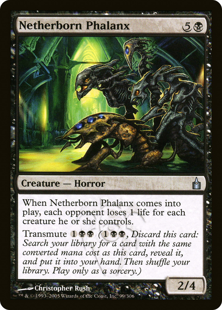 Netherborn Phalanx (RAV-099) - Ravnica: City of Guilds