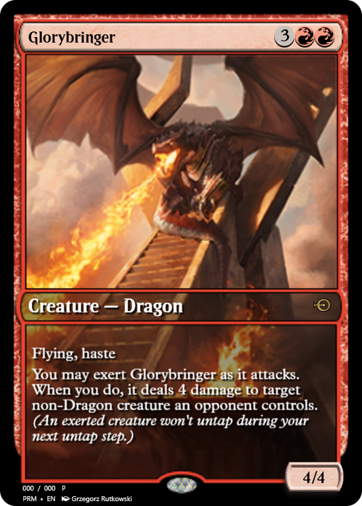 Glorybringer (PRM-64426) - Magic Online Promos Foil
