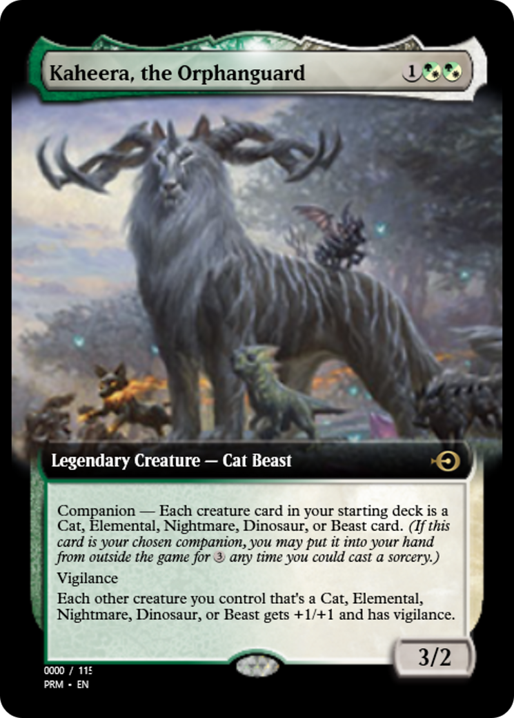 Kaheera, the Orphanguard (PRM-80861) - Magic Online Promos: (companion) Foil