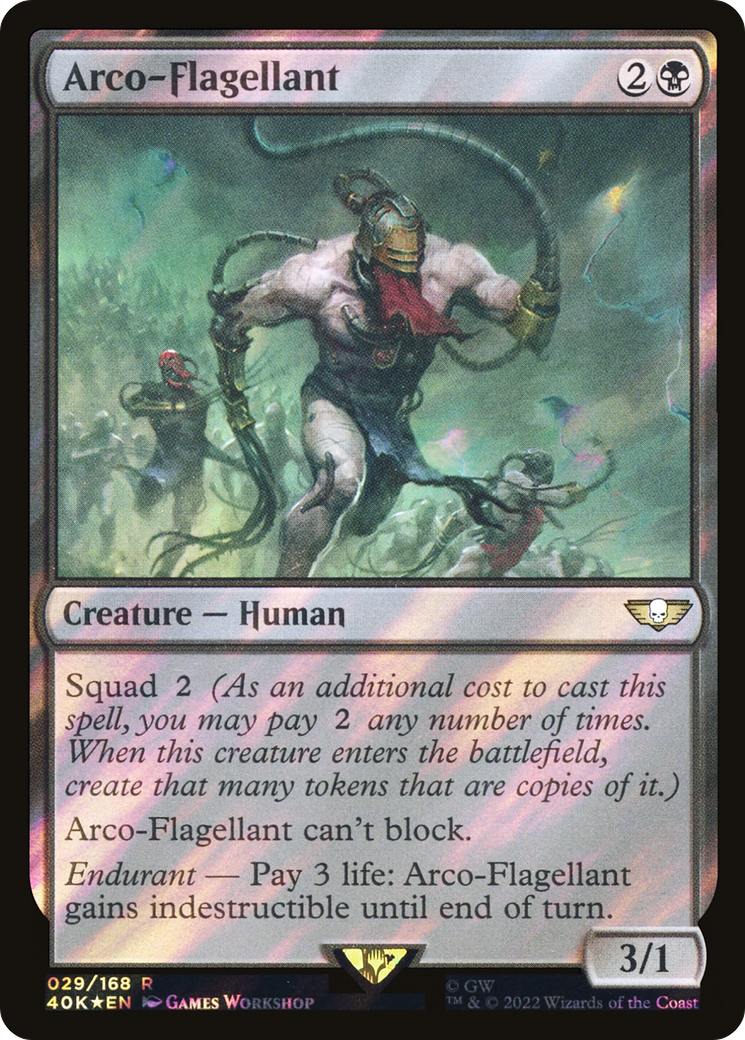 Arco-Flagellant (Surge Foil) (40K-29★) - Warhammer 40,000 Commander Foil