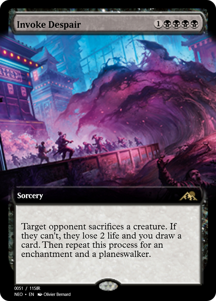 Invoke Despair (PRM-97965) - Magic Online Promos Foil