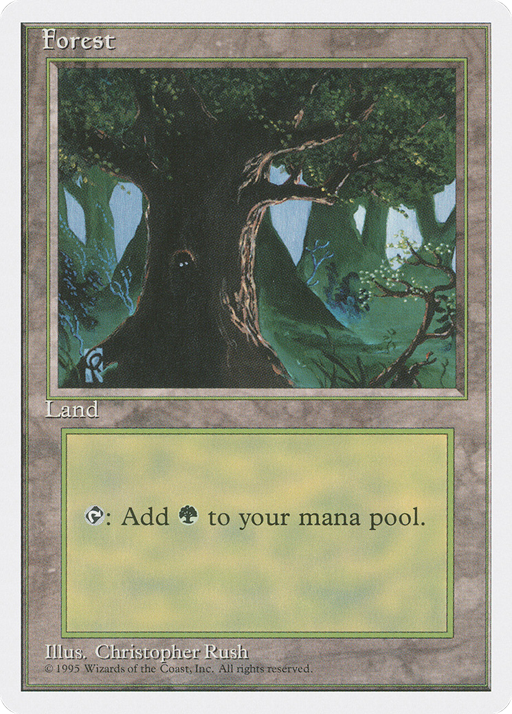 Forest (C) (4ED-378) - Fourth Edition