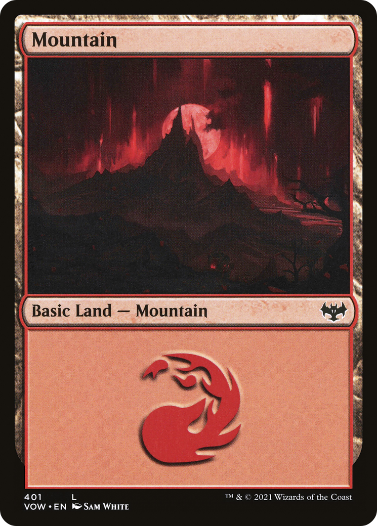 Mountain (401) (VOW-401) - Innistrad: Crimson Vow