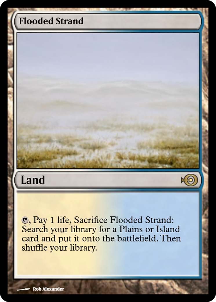 Flooded Strand (PRM-43580) - Magic Online Promos Foil