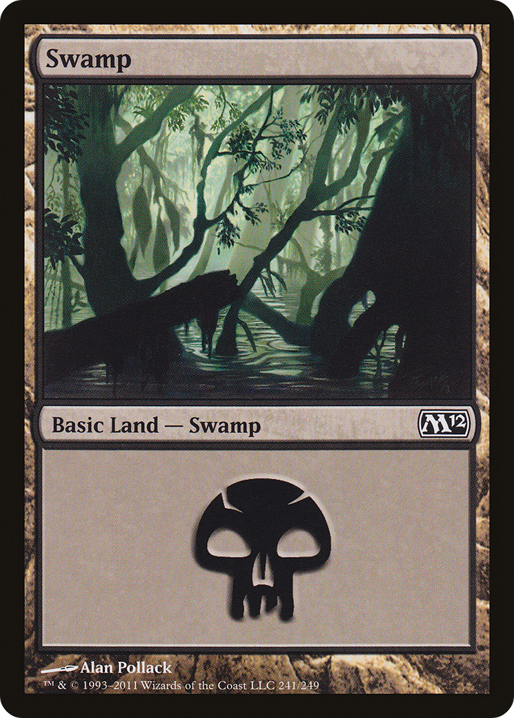 Swamp (241) (M12-241) - Magic 2012 Foil