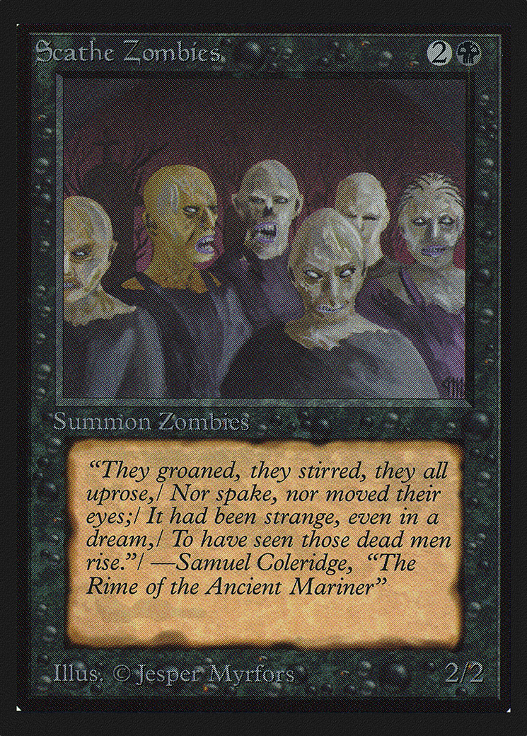 Scathe Zombies (IE) (IED-126) - Intl. Collectors' Edition