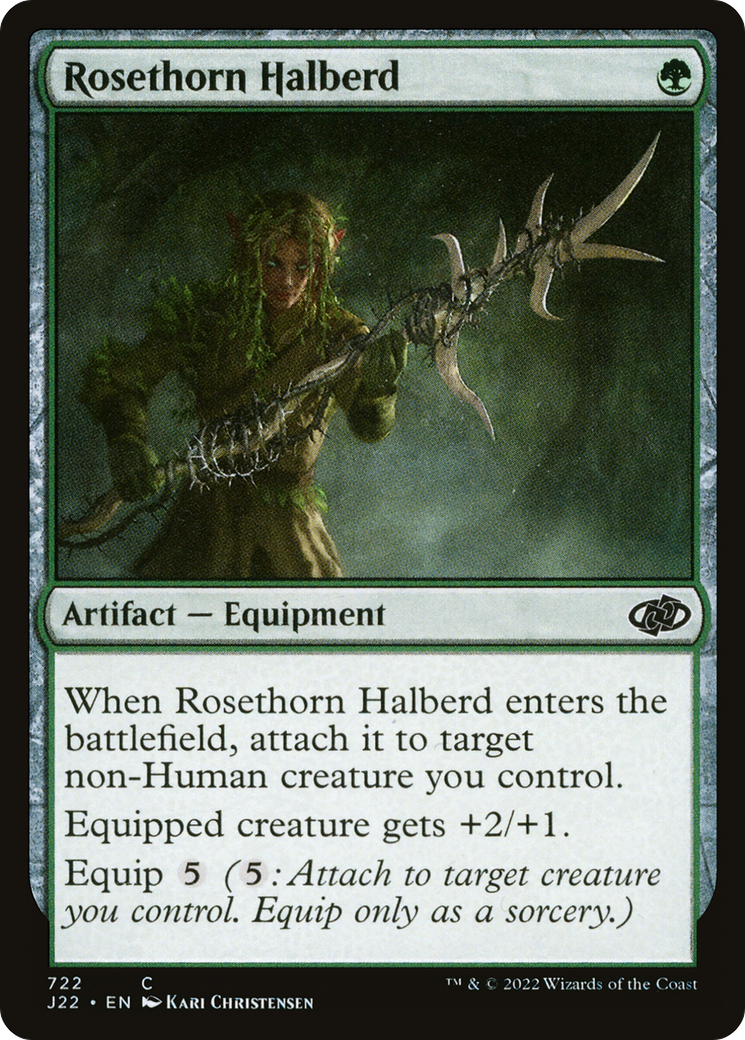 Rosethorn Halberd (J22-722) - Jumpstart 2022