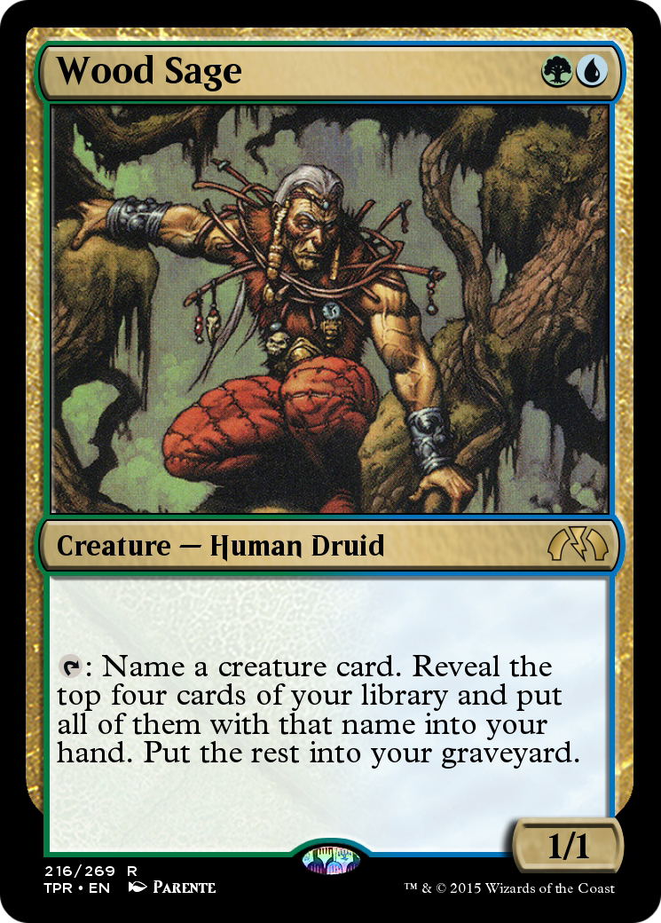 Wood Sage (TPR-216) - Tempest Remastered Foil