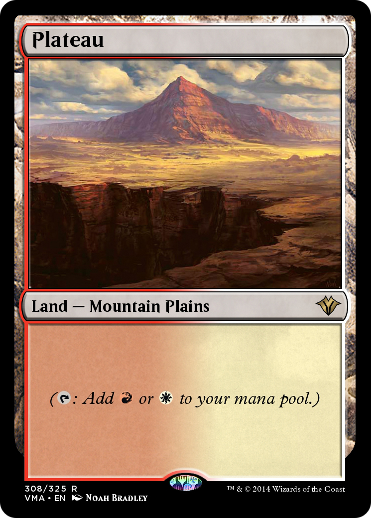 Plateau (VMA-308) - Vintage Masters Foil
