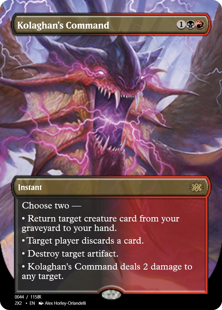 Kolaghan's Command (PRM-102301) - Magic Online Promos Foil