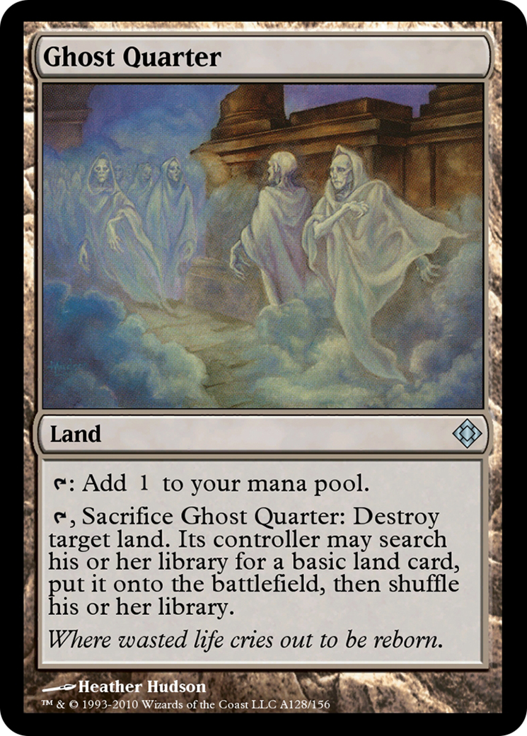Ghost Quarter (TD0-A128) - Magic Online Theme Decks
