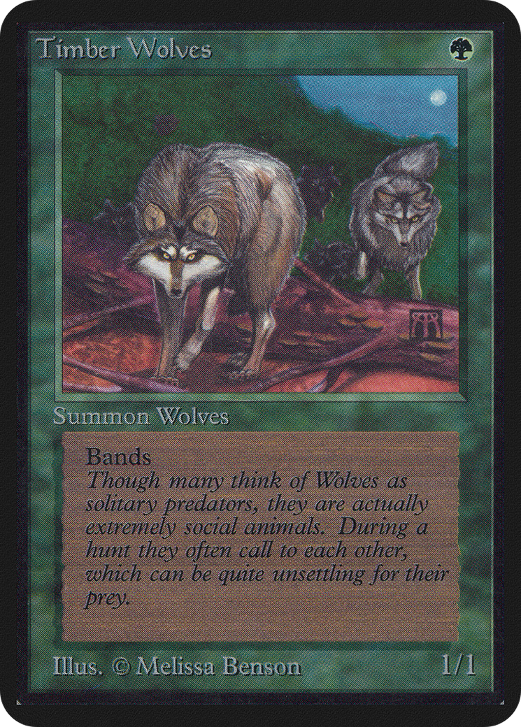 Timber Wolves (LEA-) - Limited Edition Alpha