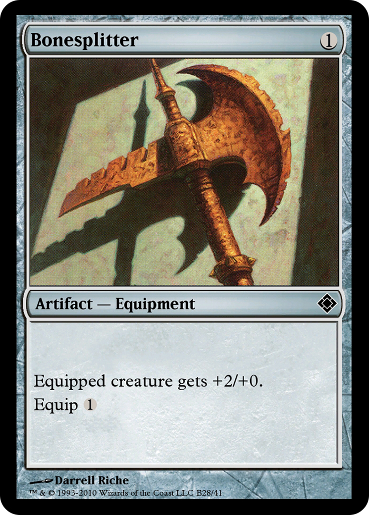Bonesplitter (TD0-B28) - Magic Online Theme Decks