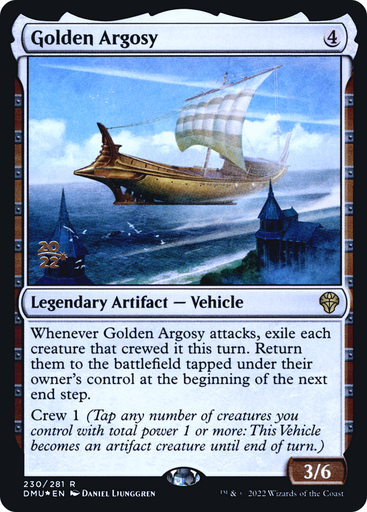 Golden Argosy (PRE-230S) - Dominaria United Promos Foil